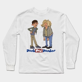 Dumb and Dumber Fan Art Long Sleeve T-Shirt